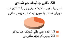 الگ پراپرٹی چارٹ